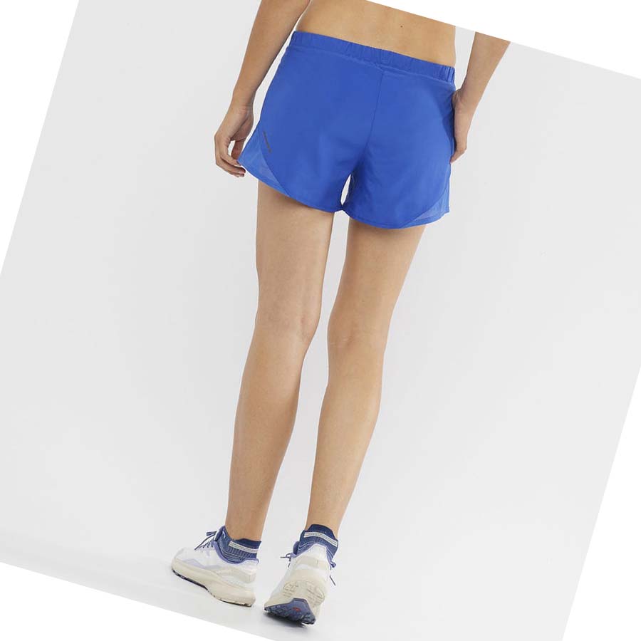 Bermudas Salomon CROSS REBEL 4'' Mujer Azules | MX 2353SGL